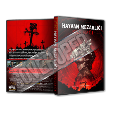 Hayvan Mezarlığı Kan Bağı - Pet Sematary Bloodlines - 2023 Türkçe Dvd Cover Tasarımı